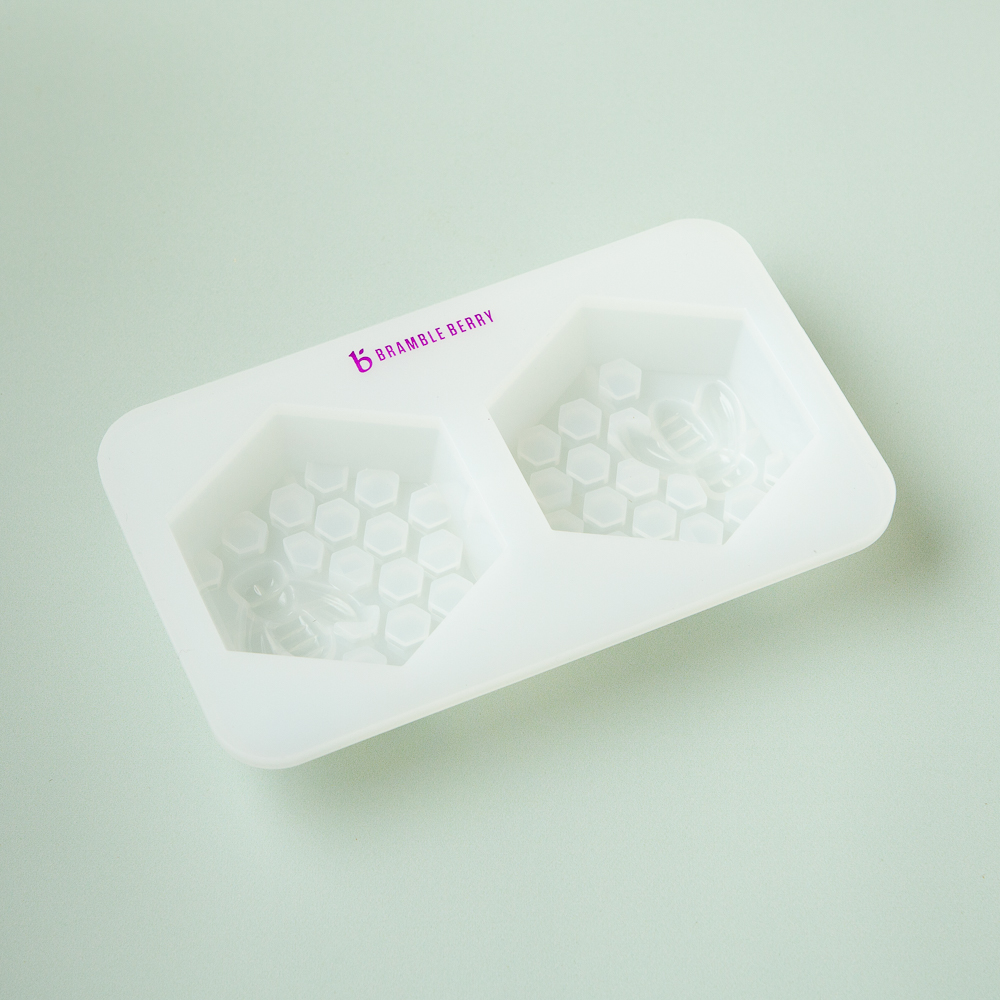 2 Cavity Honeycomb Silicone Mold image number null